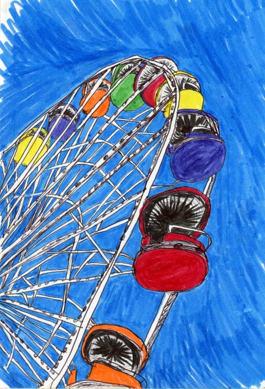 doodle giant wheel